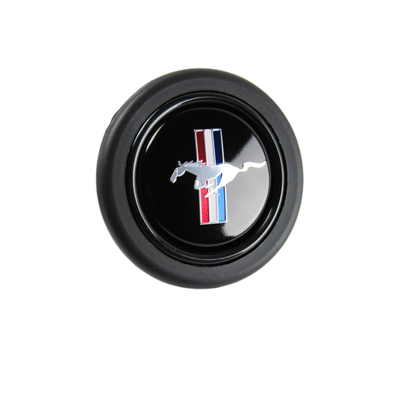 MUSTANG Black Horn Button fits FORD MOMO RAID NRG Steering Wheel Shelby Racing - Image 6
