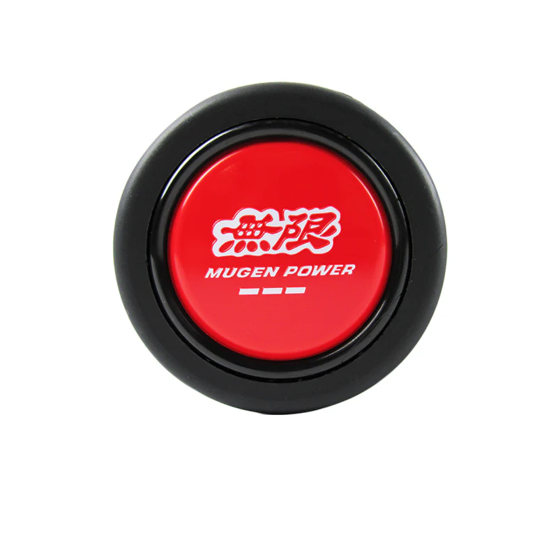 MUGEN POWER Red Horn Button fits MOMO RAID NRG Steering Wheel CIVIC Type R CR-V Racing JDM - Image 2