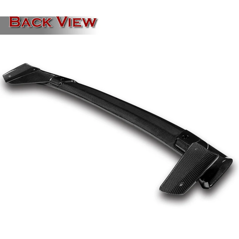 HP-Style Rear Trunk Lip Spoiler Wing For 2022-2025 Honda Civic Sedan -Real Carbon Fiber - Image 4