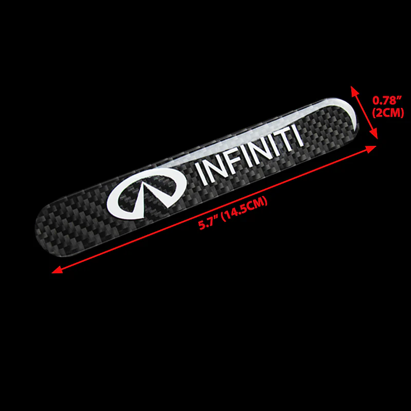 INFINITI Set LOGO Emblems with Keychain Silver Tire Wheel Valves Air Caps - US SELLER - Image 5