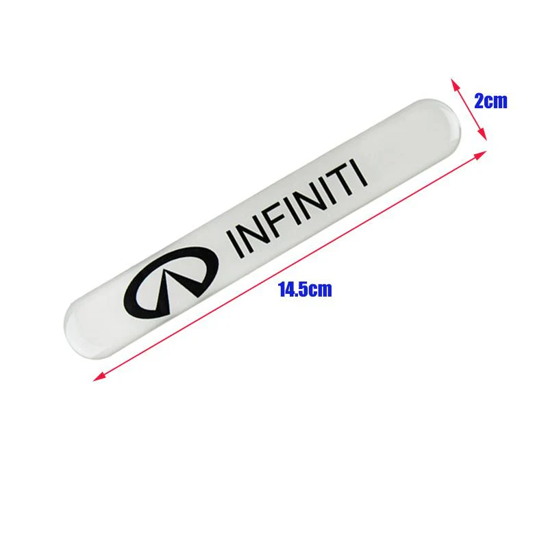 INFINITI Set LOGO Emblems with Silver Keychain Tire Wheel Valves Air Caps - US SELLER - Image 5