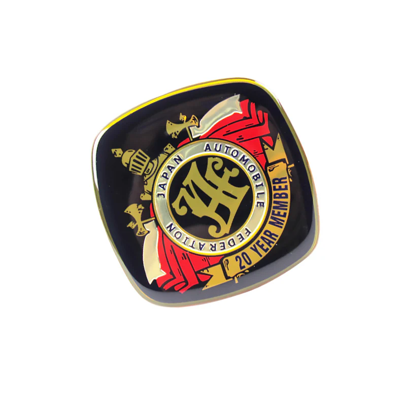 JAF Japan Automobile Federation 20 Year Member JDM Logo Emblem Badge Decal Sticker - Image 6