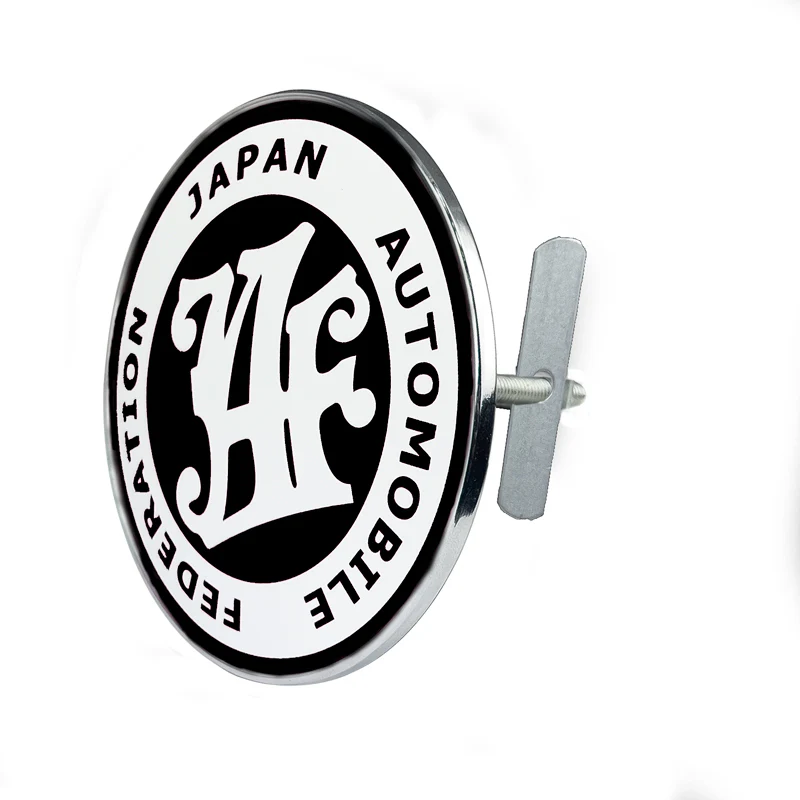JAF Japan Automobile Federation JDM BLACK Emblem Badge For Toyota Front Grille - Image 7
