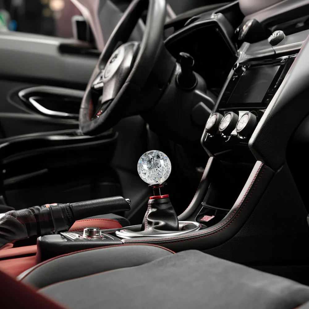 JDM 58mm Round Ball Sphere Glitter Manual Gear Stick Shift Knob Lever Shifter - Image 14
