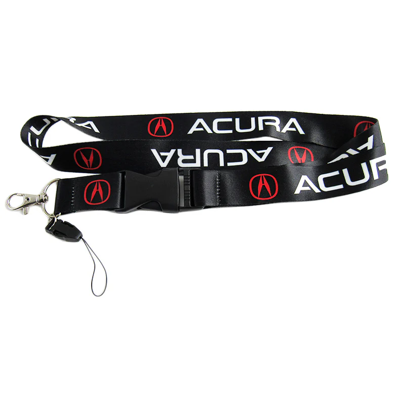 Acura Black Keychain Lanyard - Image 4