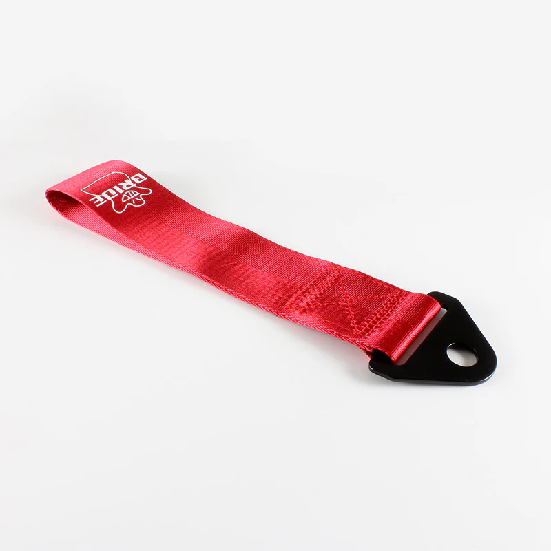 Bride Red Racing Tow Strap for Front / Rear Bumper - Image 3
