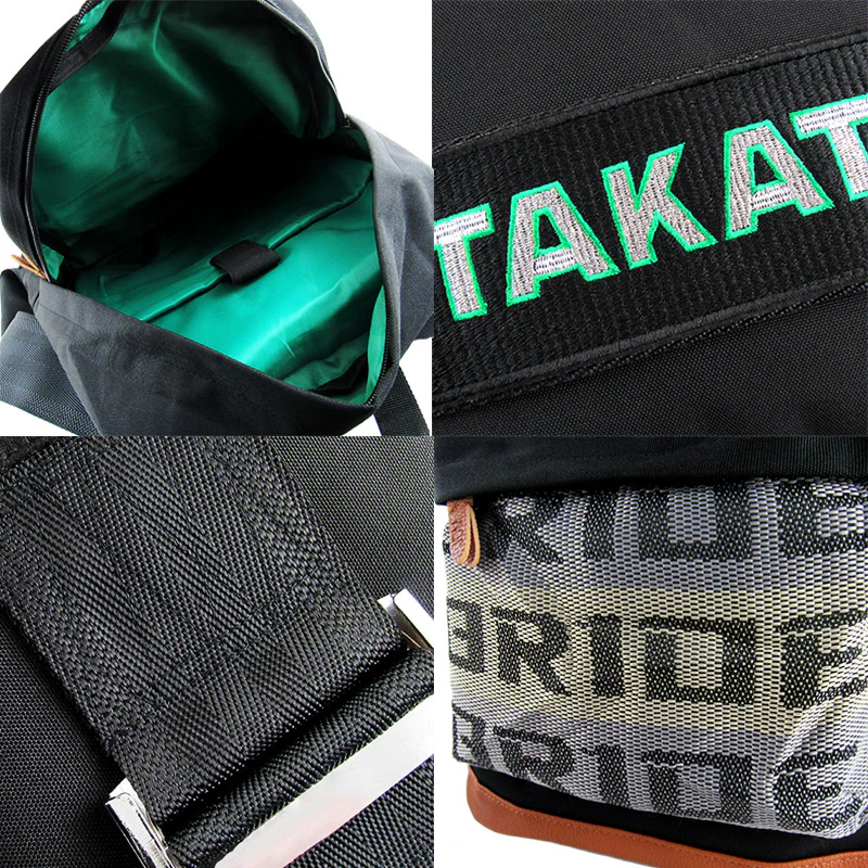 Bride Gradation Cloth Backpack with Takata Black Harness Adjustable Shoulder Straps - Image 4