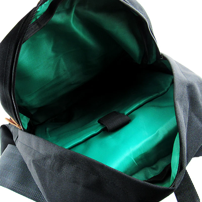 Bride Black Racing Seat Fabric Backpack with Takata Green Harness Adjustable Shoulder Straps - Image 3