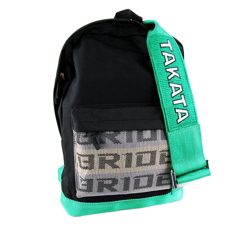 Bride Gradation Cloth Backpack with Takata Green Harness Adjustable Shoulder Straps - Image 3