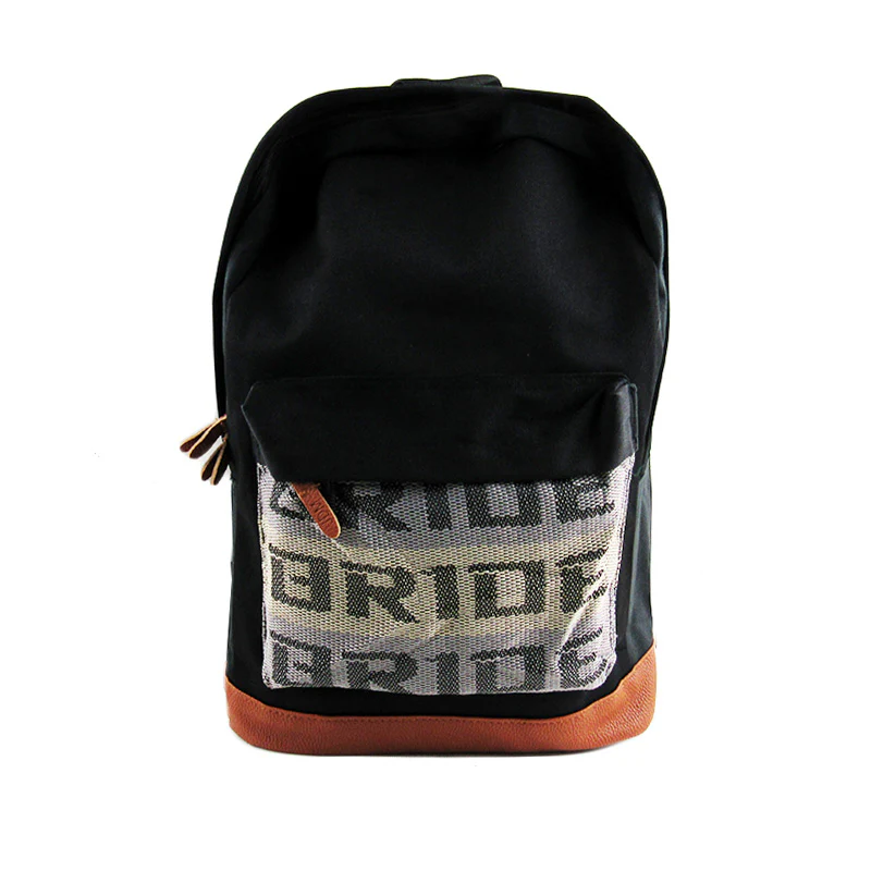 Bride Gradation Racing Seat Cloth Backpack with Takata Green Harness Adjustable Shoulder Straps - Image 6