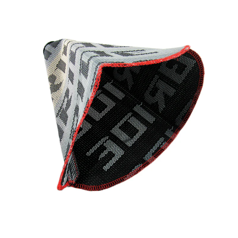 JDM Bride Racing Hyper Fabric shift knob Shifter Boot Cover MT/AT Chrome TOP X1 - Image 3