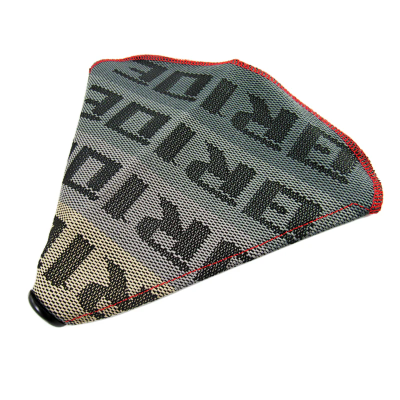 Bride Red Stitched Gradation Fabric Shifter Boot Cover - Image 4