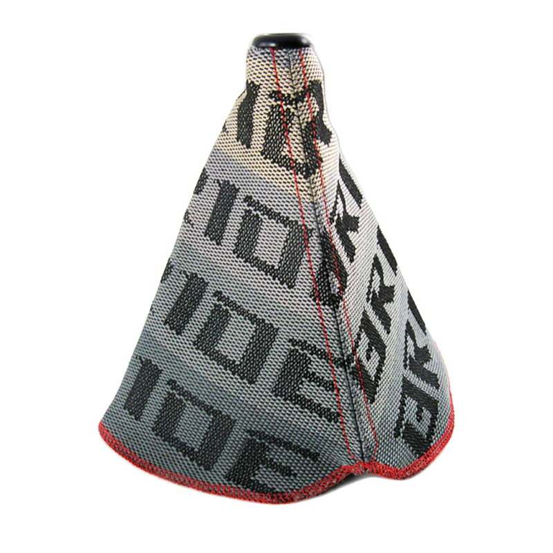 Bride Red Stitched Gradation Fabric Shifter Boot Cover - Image 5