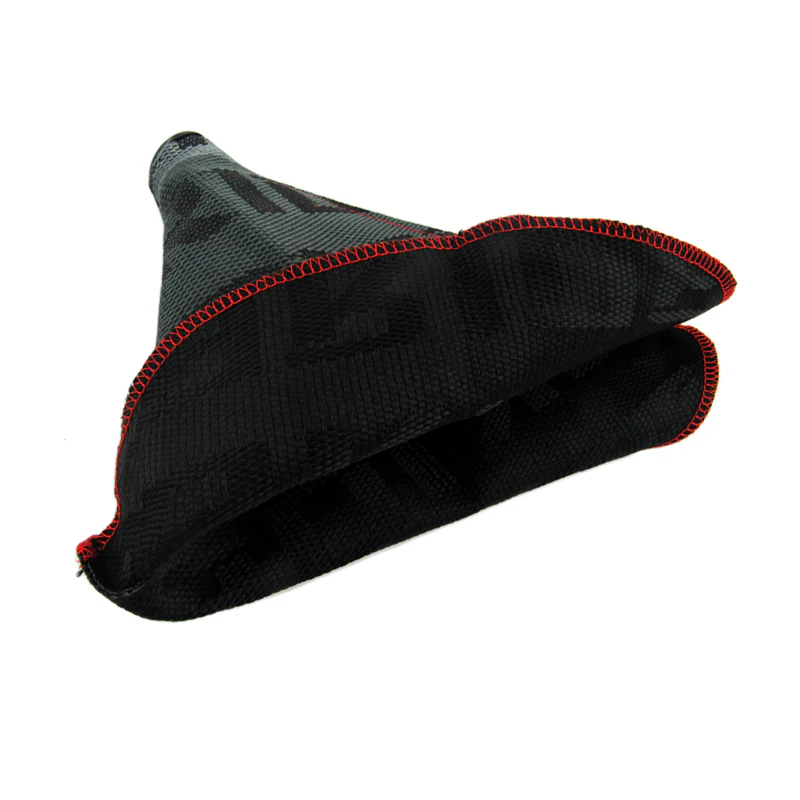 Bride Red Stitched Gradation Fabric Shifter Boot Cover - Image 2
