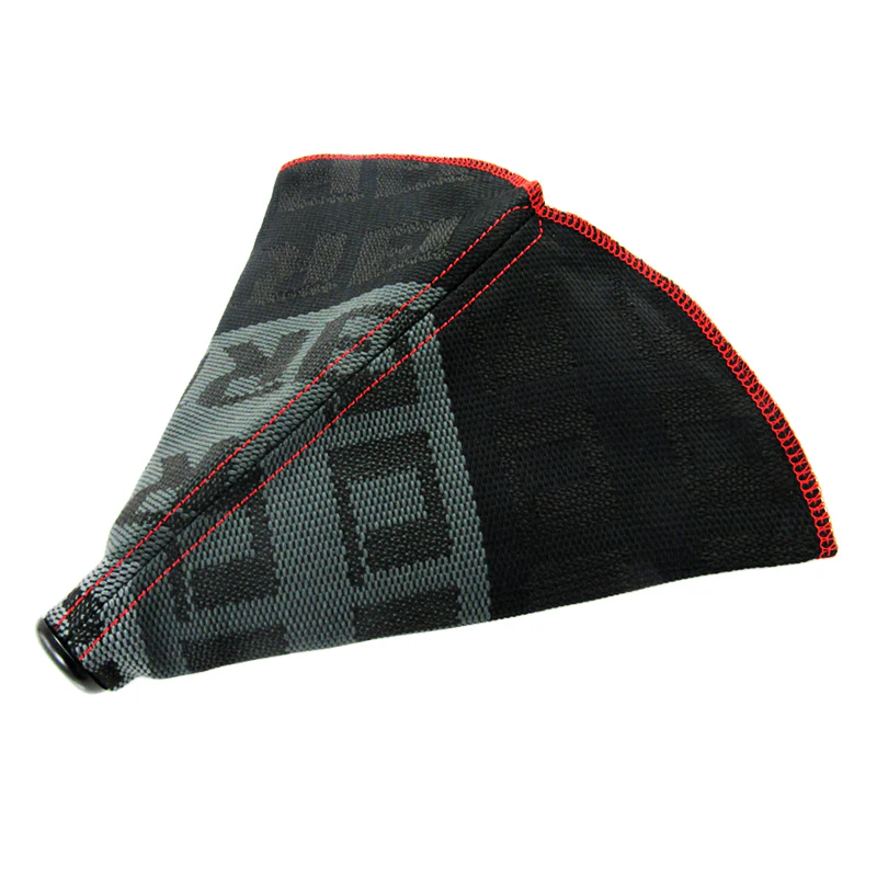 Bride Red Stitched Gradation Fabric Shifter Boot Cover - Image 5