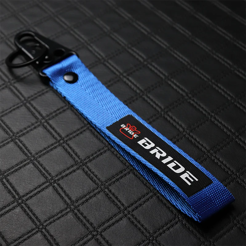 Bride Blue Keycahin with Metal Key Ring - Image 2