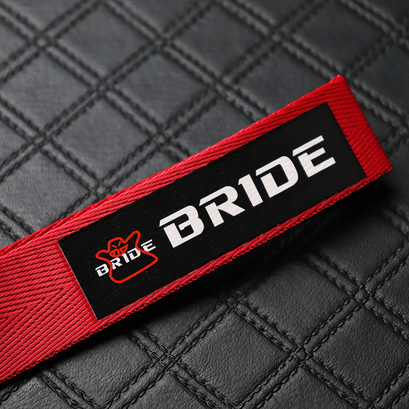 Bride Red Keychain with Metal Key Ring - Image 4