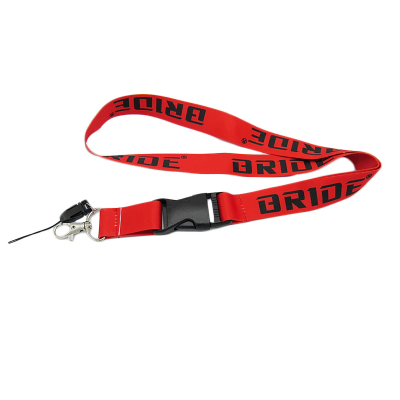 JDM BRIDE Set Carbon Embroidery Seat Belt Cover Shoulder Pads with Bride Keychain - Image 10