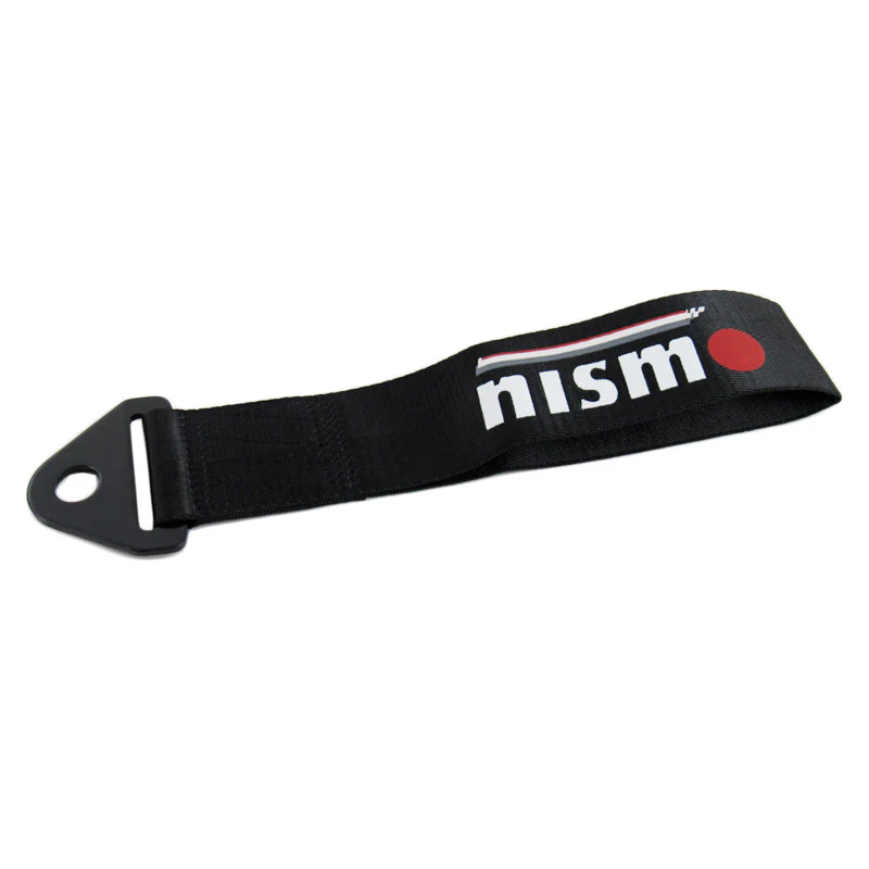 Nissan Nismo Black Racing Tow Strap for Front / Rear Bumper - Image 3