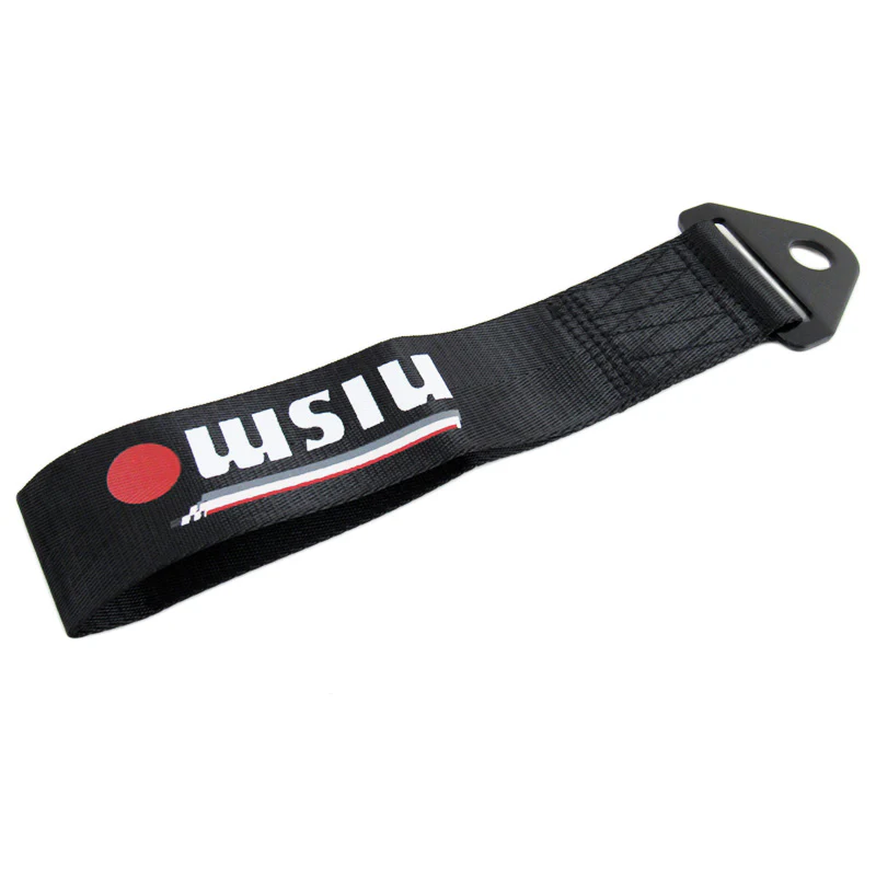 Nissan Nismo Black Racing Tow Strap for Front / Rear Bumper - Image 4