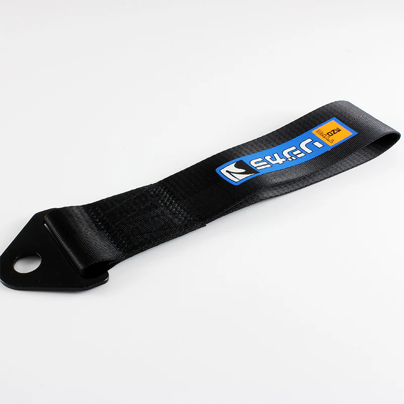 Spoon Sports Type One Black Racing Tow  Strap for Front / Rear Bumper - Image 2
