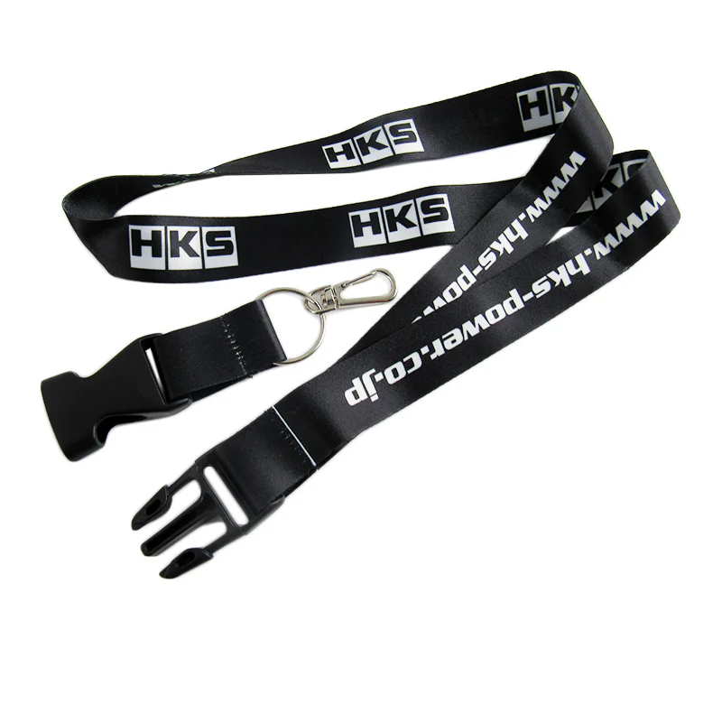 HKS Black Keychain Lanyard - Image 3
