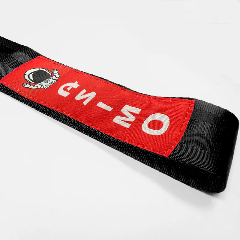 JDM Honda ASIMO Racing NEO CHROME HIGH STRENGTH Tow Strap for Front / Rear Bumper - Image 8