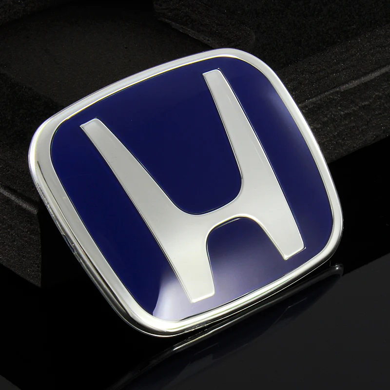 JDM Honda Blue Set H Emblem For Steering Wheel JDM J'S TYPE B 50MM X 40MM with Logo Keychain Metal Key Ring - Image 5