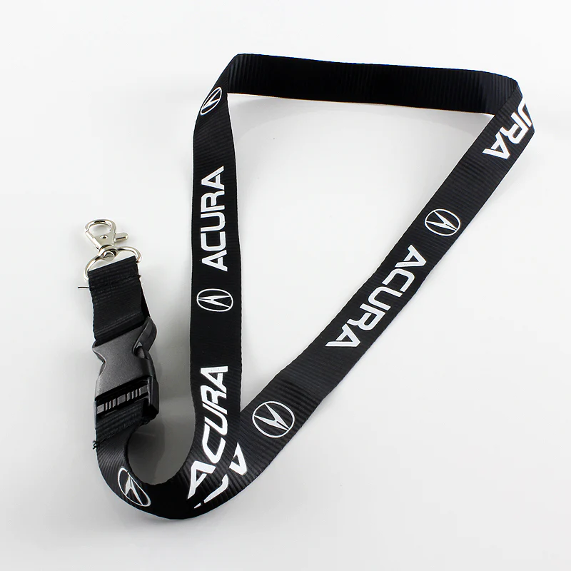 Acura Black Keychain Lanyard - Image 2