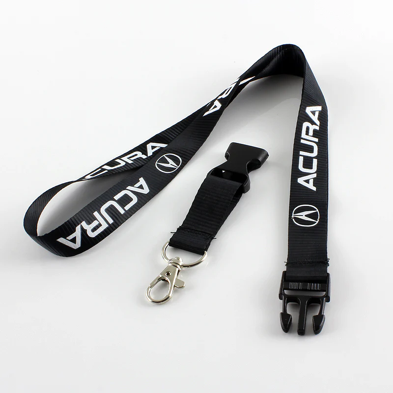 Acura Black Keychain Lanyard - Image 4