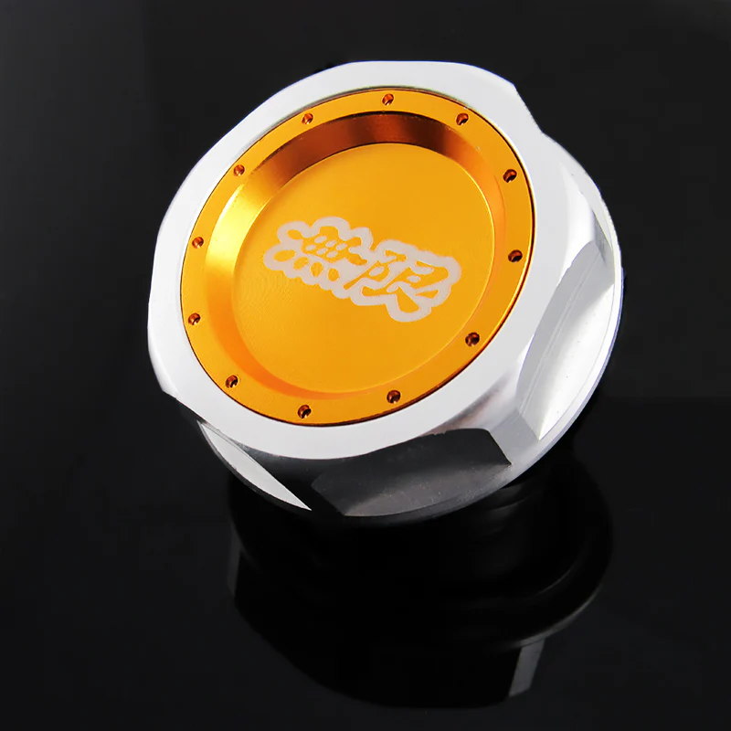 Mugen Gold Engine Oil Filler Cap - Image 3