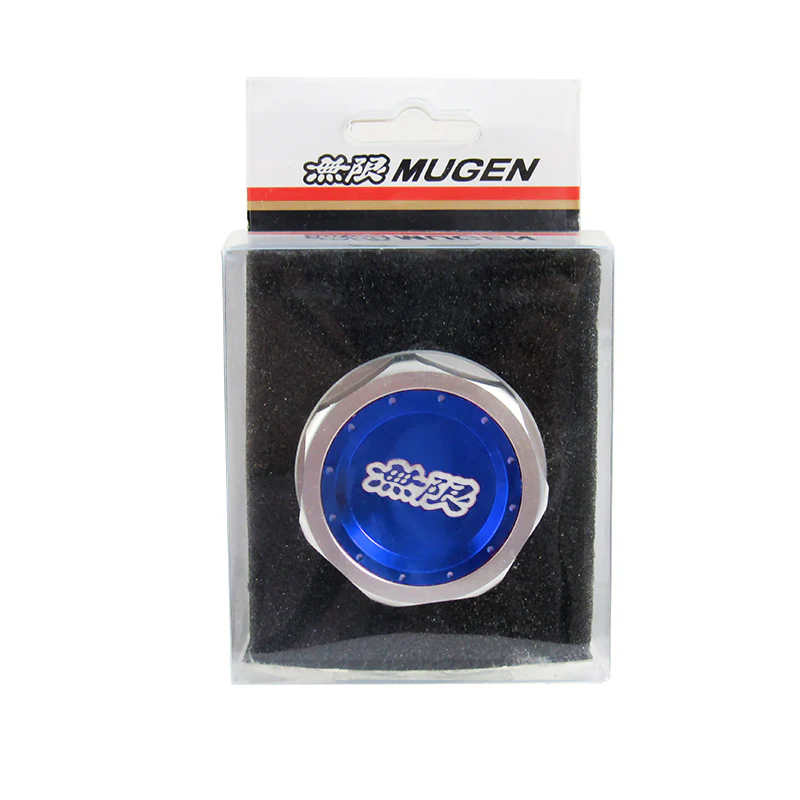 Mugen Blue Engine Oil Filler Cap - Image 4