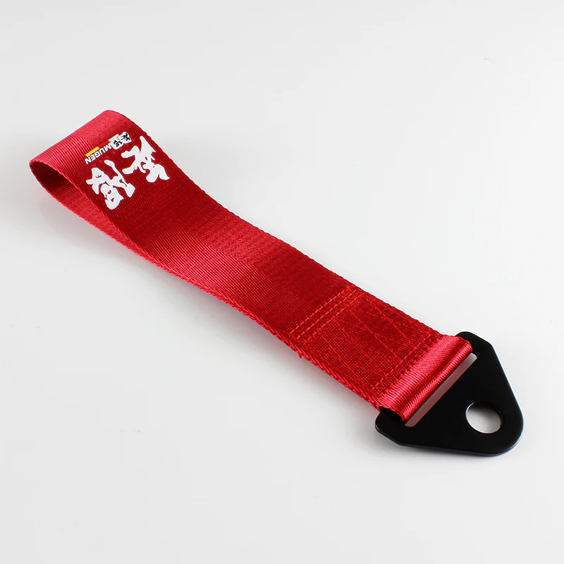 Mugen Red Racing Tow Strap for Front / Rear Bumper - Image 3