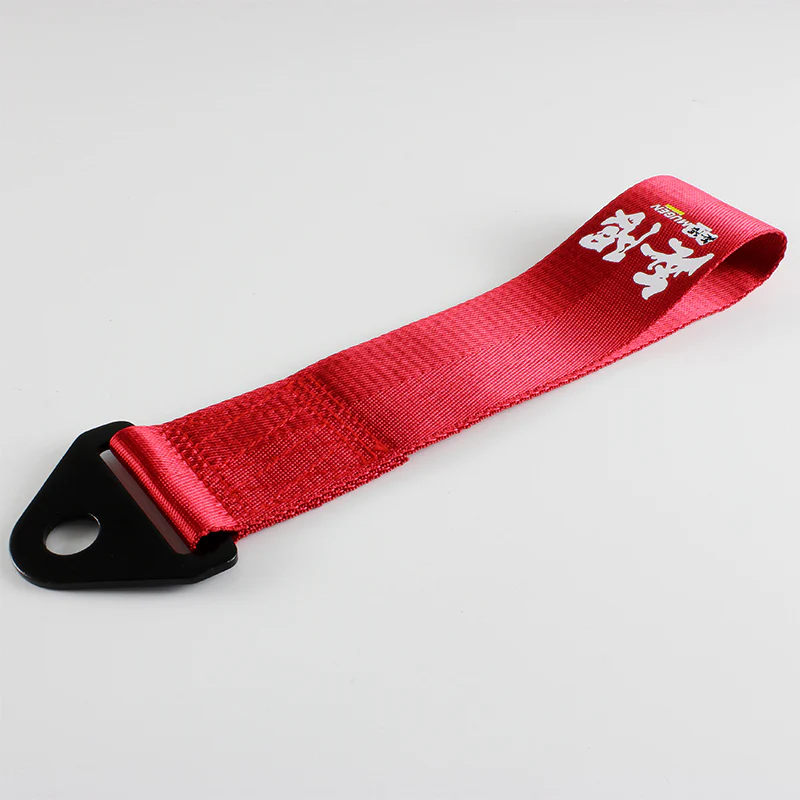 Mugen Red Racing Tow Strap for Front / Rear Bumper - Image 4