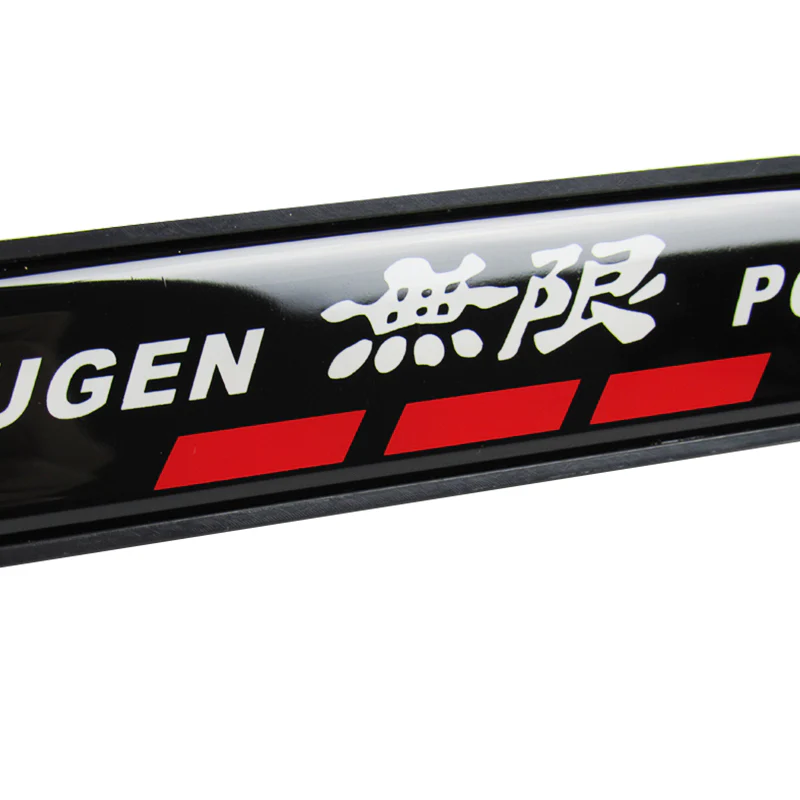 JDM Mugen Power LED Logo Light Car Front Grille Badge Illuminated Decal Sticker - Image 4
