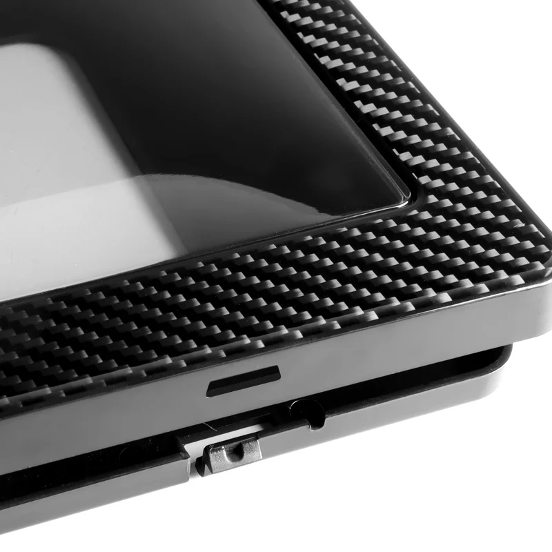 JDM MUGEN POWER Real Carbon Fiber License Plate Cover Protector Shield Frame with Bracket For Honda - Image 5