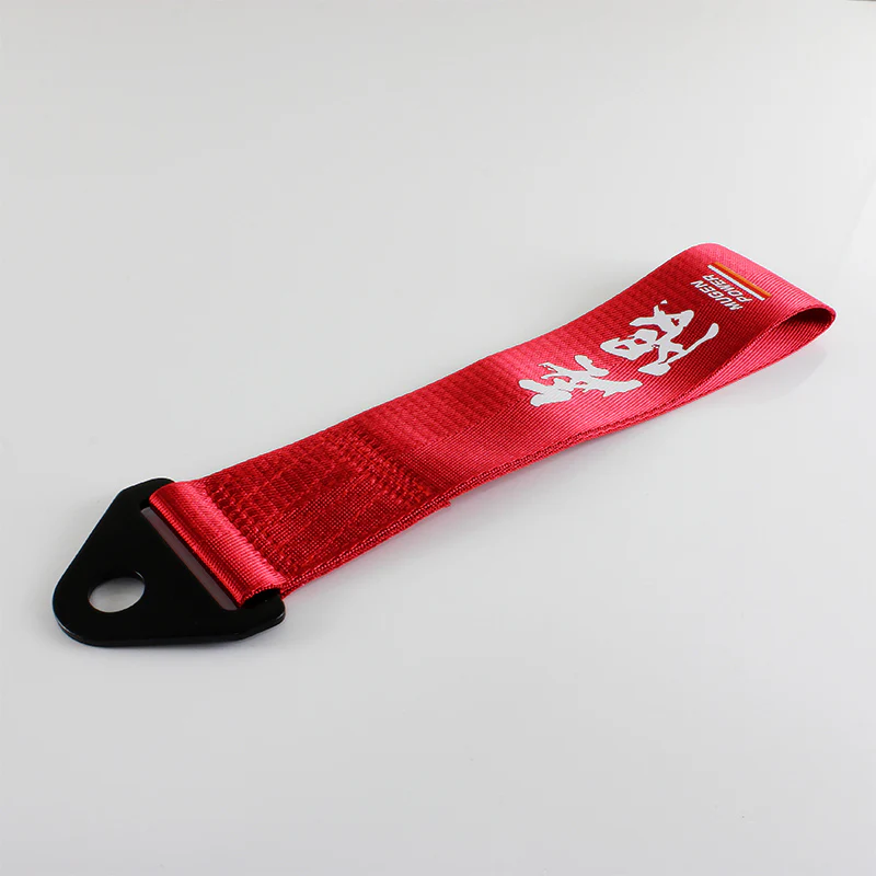 Mugen Power Red Racing Tow Strap for Front / Rear Bumper - Image 4