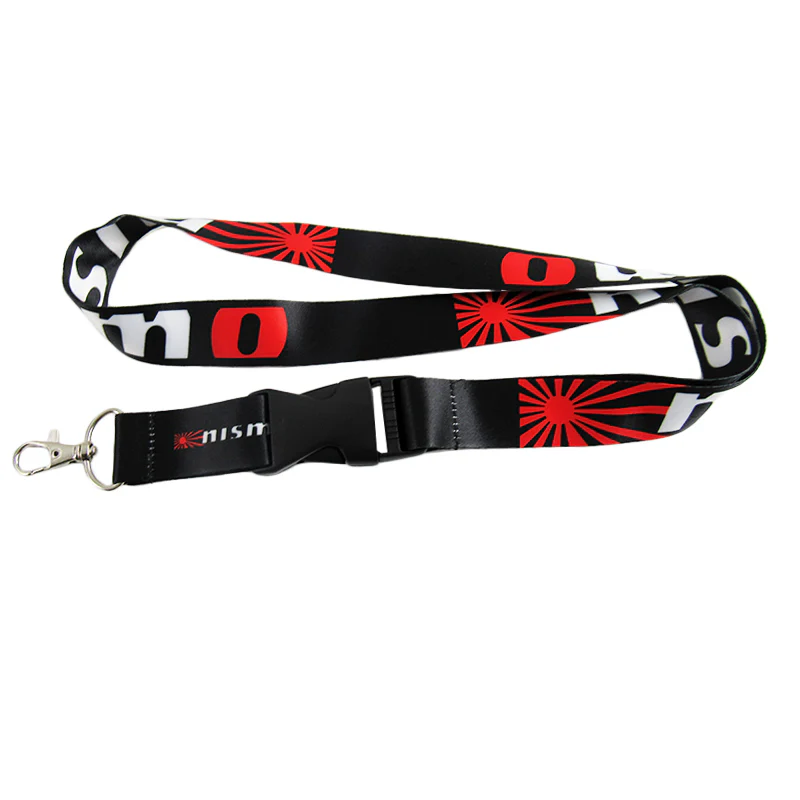 Nissan Nismo Black Keychain Lanyard - Image 4