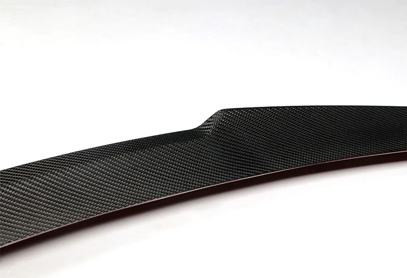 M4-Style Rear Trunk Lip Duckbill Spoiler Wing For 2011-2016 BMW 5-Series F10 F18 -Real Carbon Fiber - Image 2