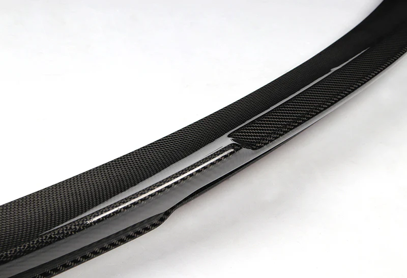 M4-Style Rear Trunk Lip Duckbill Spoiler Wing For 2011-2016 BMW 5-Series F10 F18 -Real Carbon Fiber - Image 3