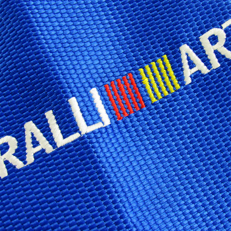 JDM RALLIART Racing shift knob Shifter Boot Cover MT/AT Blue Hyper Fabric - Image 2