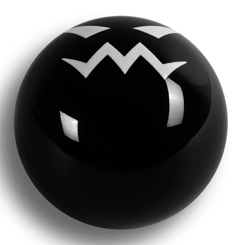 JDM Red Evil Smile Face Ball Manual Gear Stick Shift Knob Shifter UNIVERSAL - Image 2