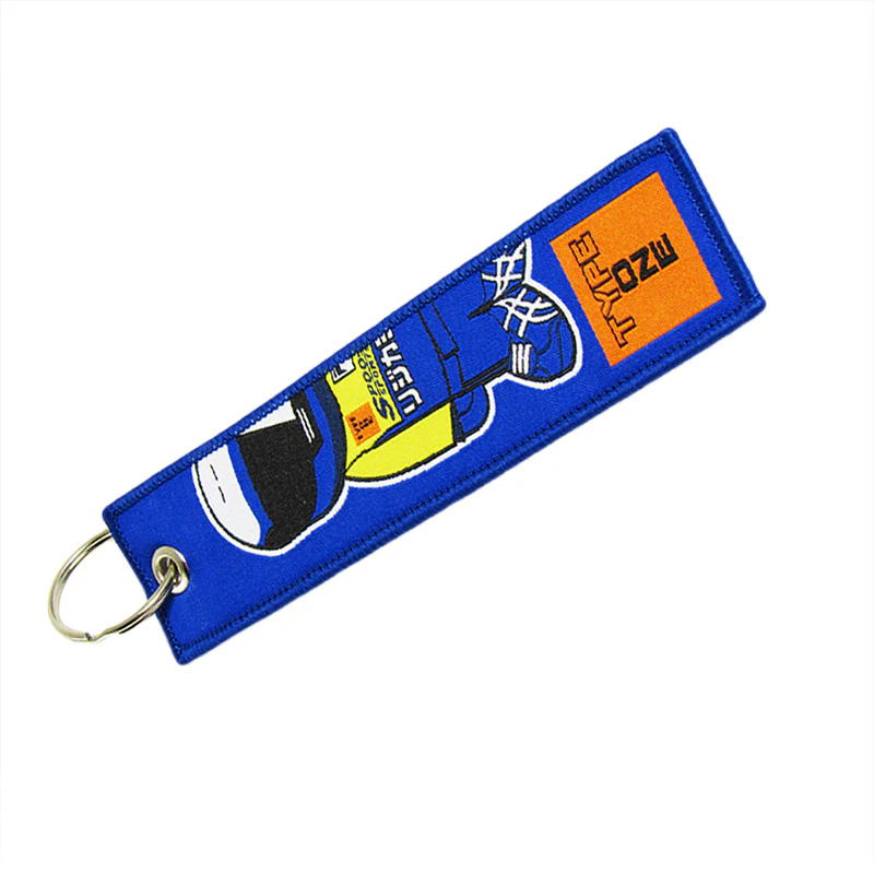 JDM SPOON SPORTS TYPE ONE DOUBLE SIDE Racing Cell Holders Keychain Universal 2 pcs - Image 2