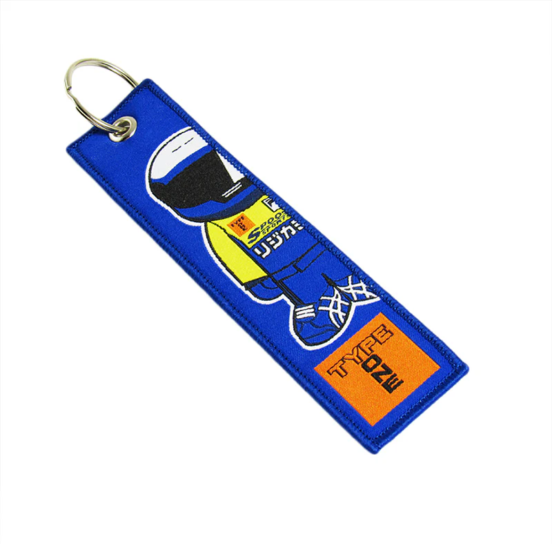 JDM SPOON SPORTS TYPE ONE DOUBLE SIDE Racing Cell Holders Keychain Universal 2 pcs - Image 4