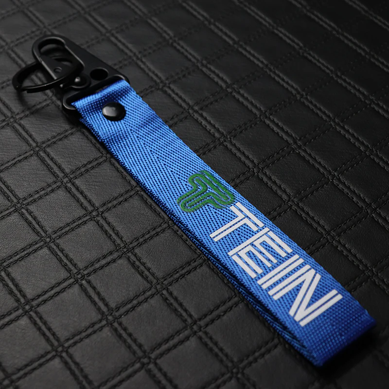 Tein Blue Keychain with Metal Key Ring - Image 2