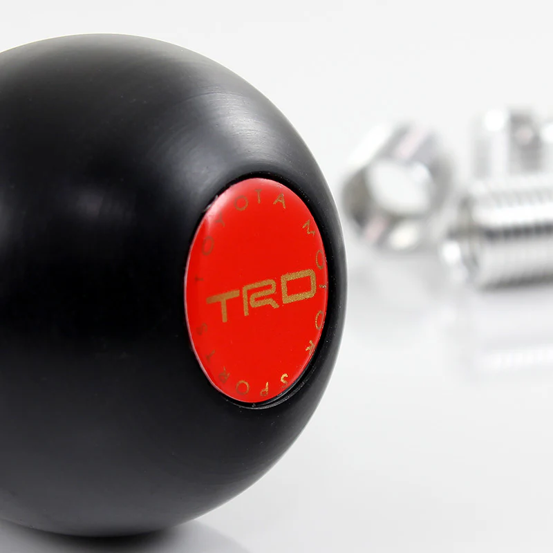 Toyota TRD Black & Red Duracon Shift Knob - Image 2