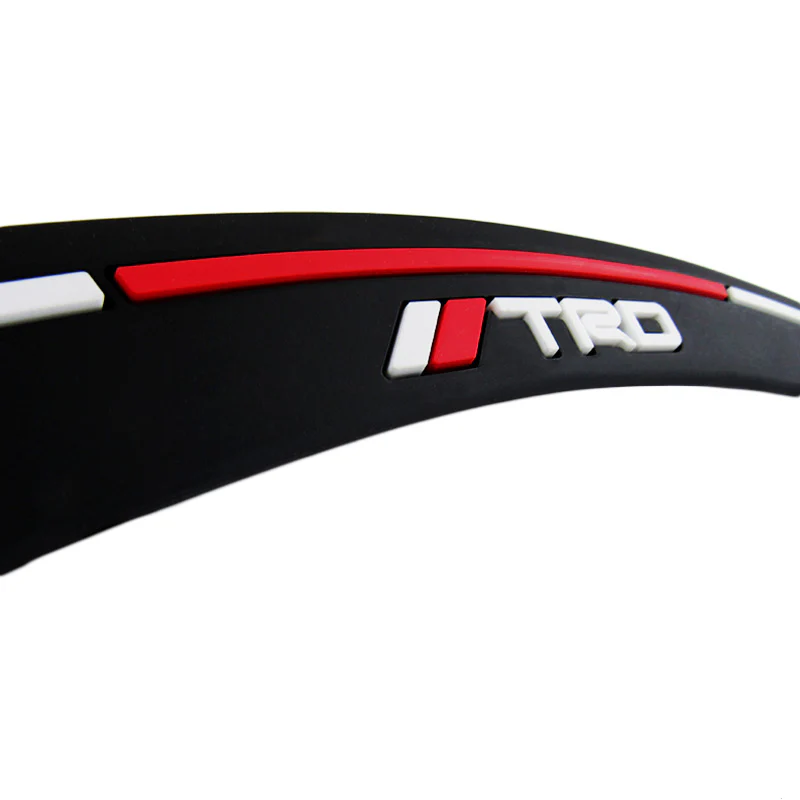 JDM TRD Fender Arch Trim Stickers Protector Car Wheel Eyebrow Strips Fits Toyota 2 pcs - Image 3