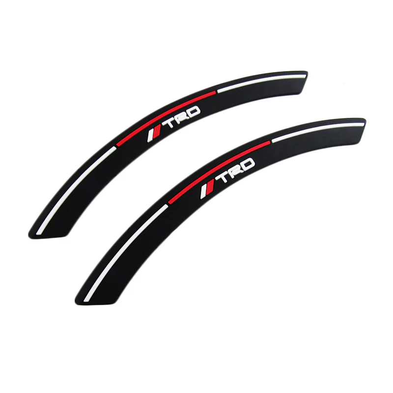 JDM TRD Fender Arch Trim Stickers Protector Car Wheel Eyebrow Strips Fits Toyota 2 pcs - Image 6