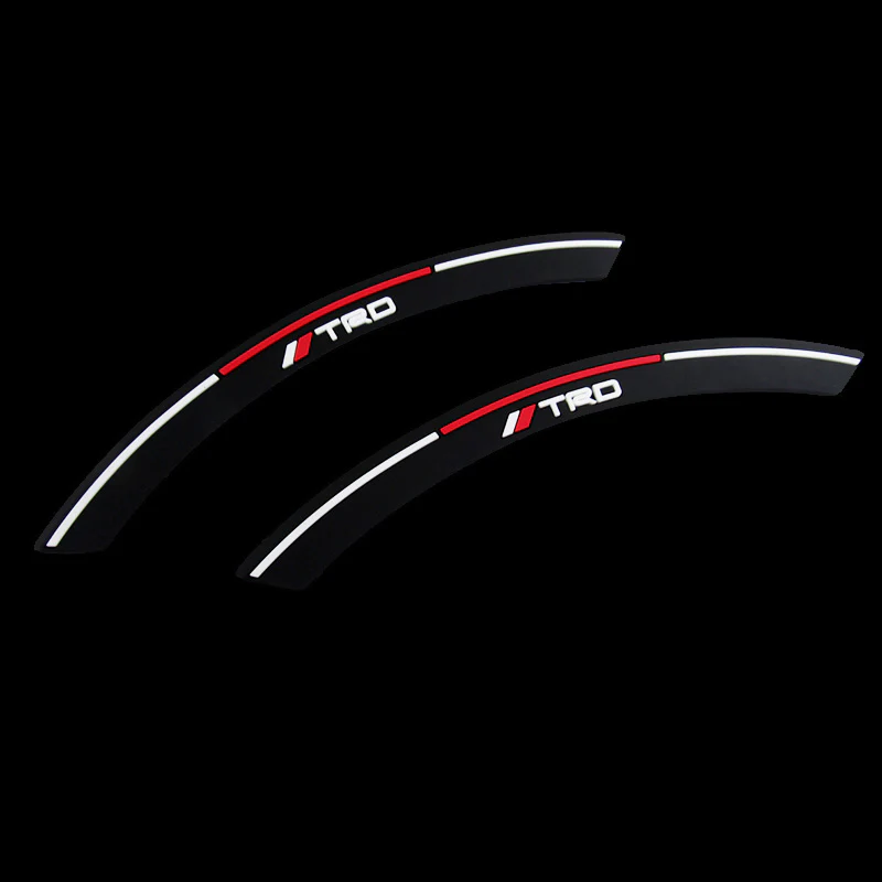 JDM TRD Fender Arch Trim Stickers Protector Car Wheel Eyebrow Strips Fits Toyota 2 pcs - Image 7