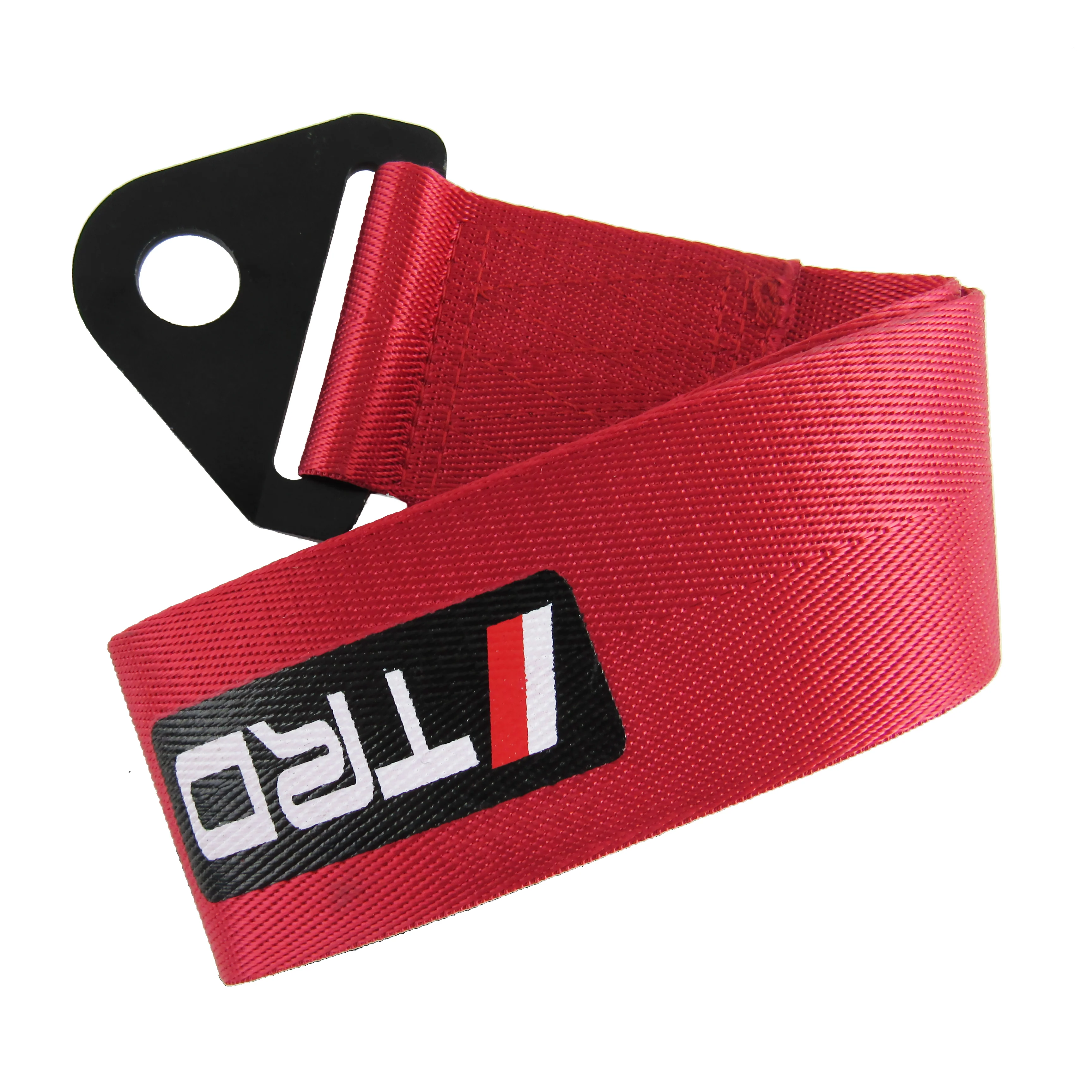 JDM TRD High Strength Tow Strap Front or Rear Bumper Towing Hook Red Universal - Image 4